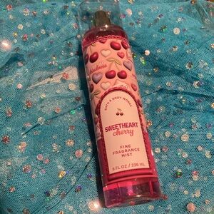 Bath & Body Works Sweetheart Cherry Fragrance - Red and Pink
